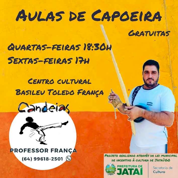 FAÇA AULAS DE CAPOEIRA GRATUITAS